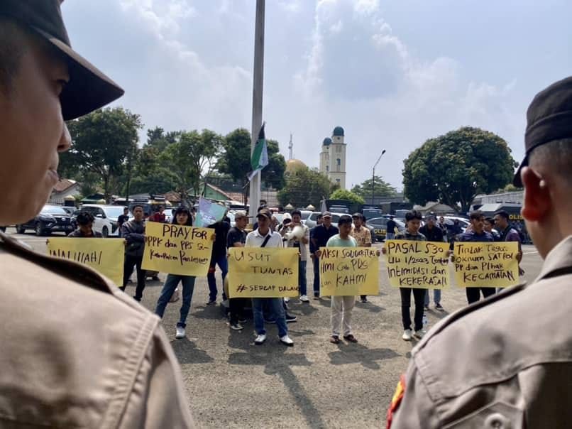 Himpunan Mahasiswa Islam Minta Polres Pandeglang Usut Tuntas Oknum Pol PP Kab. Pandeglang