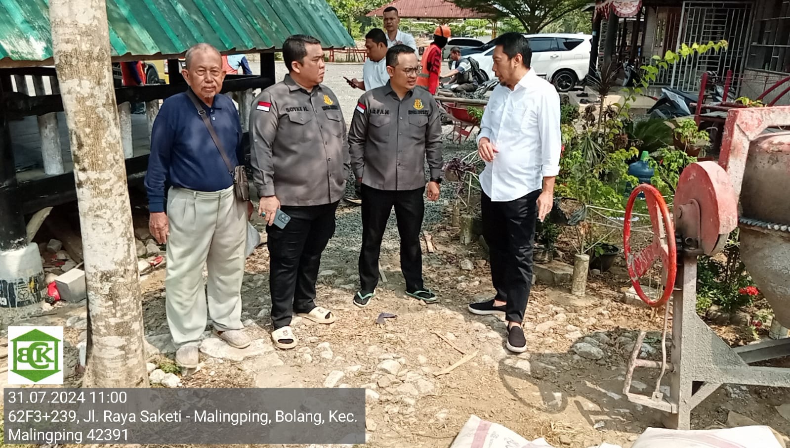 DPUPR Provinsi Banten Lakukan Rehabilitasi Jaringan Irigasi DI Cibinuangeun